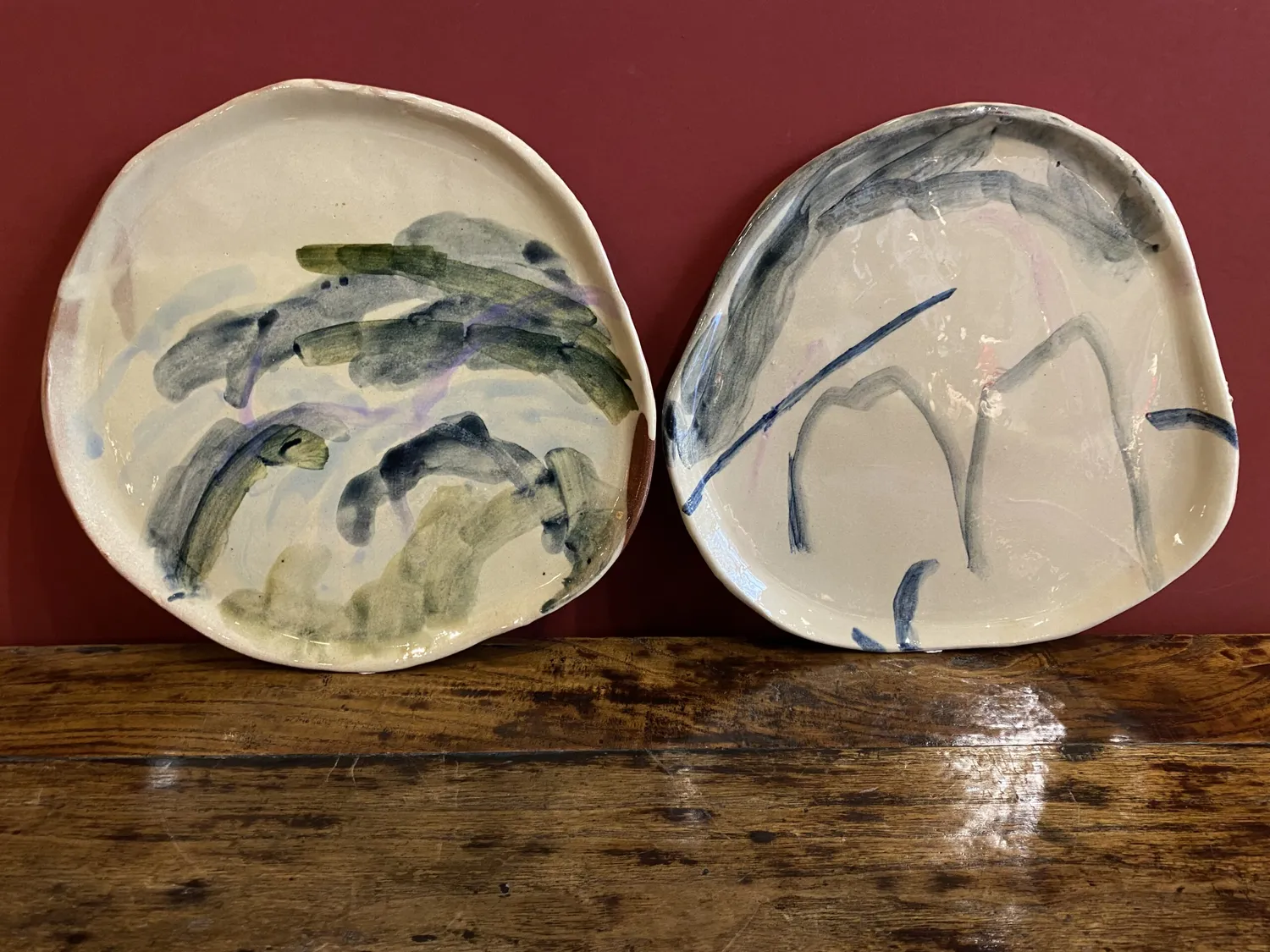 Galerie Kara Héloïse Bariol assiette terre vernissée Grande 9