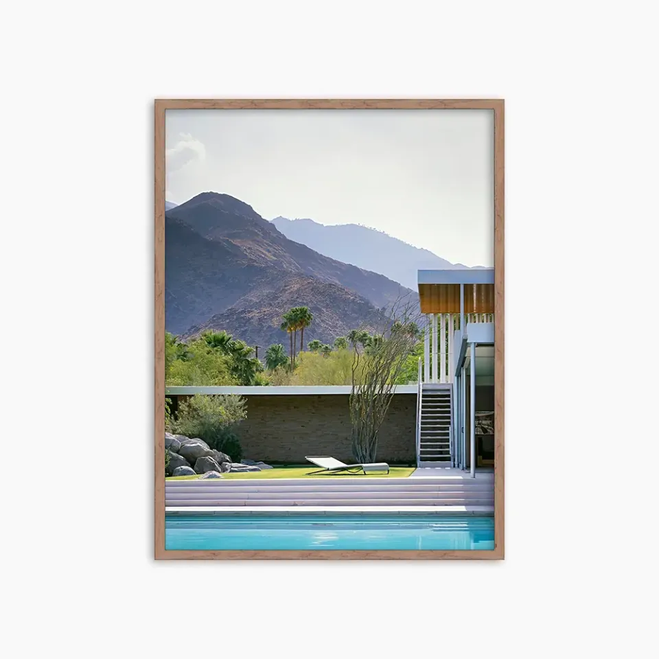 Any Image Hollywood Hills photo encadrée couleur
