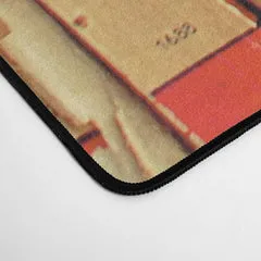 Society6 Birds on Parade tapis de bureau livres