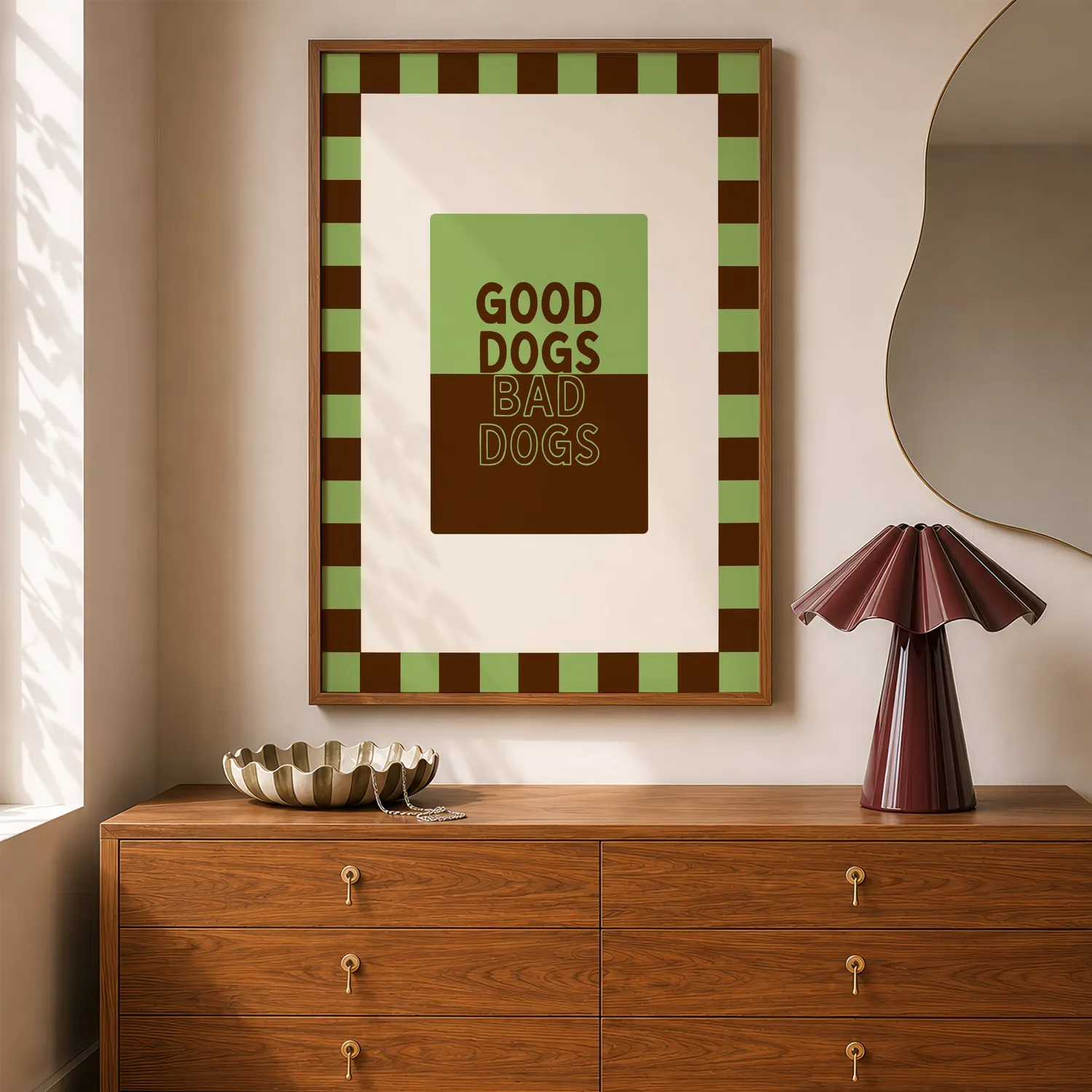 Maddison Ball Good Dogs Bad Dogs affiche chiens