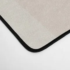 Society6 Abstract Shapes 47 tapis de bureau beige