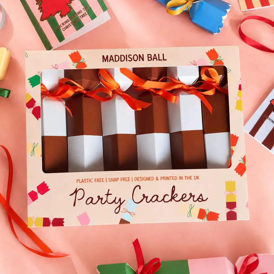 Maddison Ball Fill-Your-Own crackers de Noël