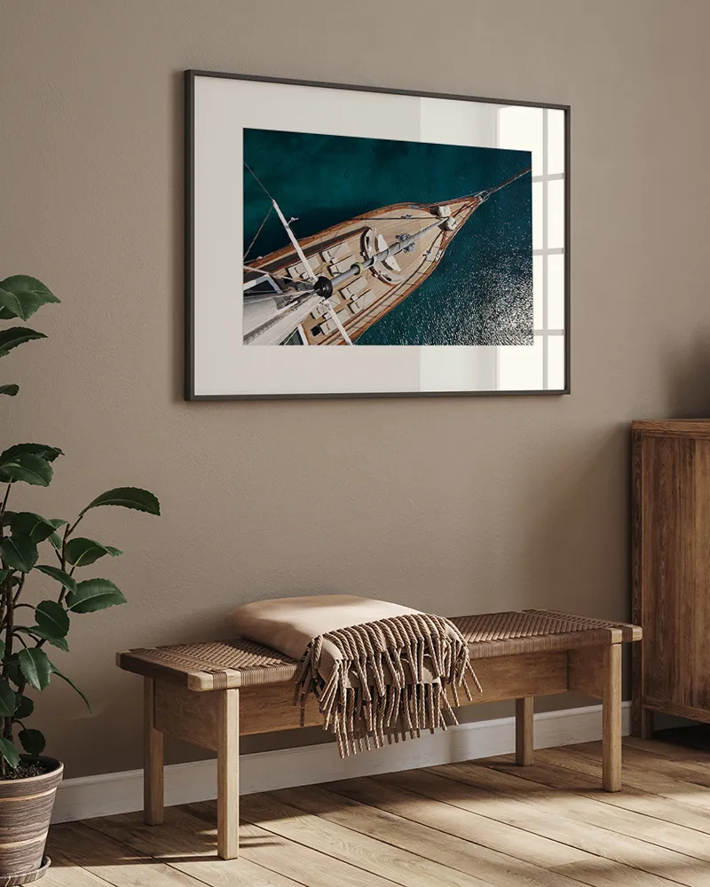 Any Image Jacob Baden Sail Boat toile encadrée