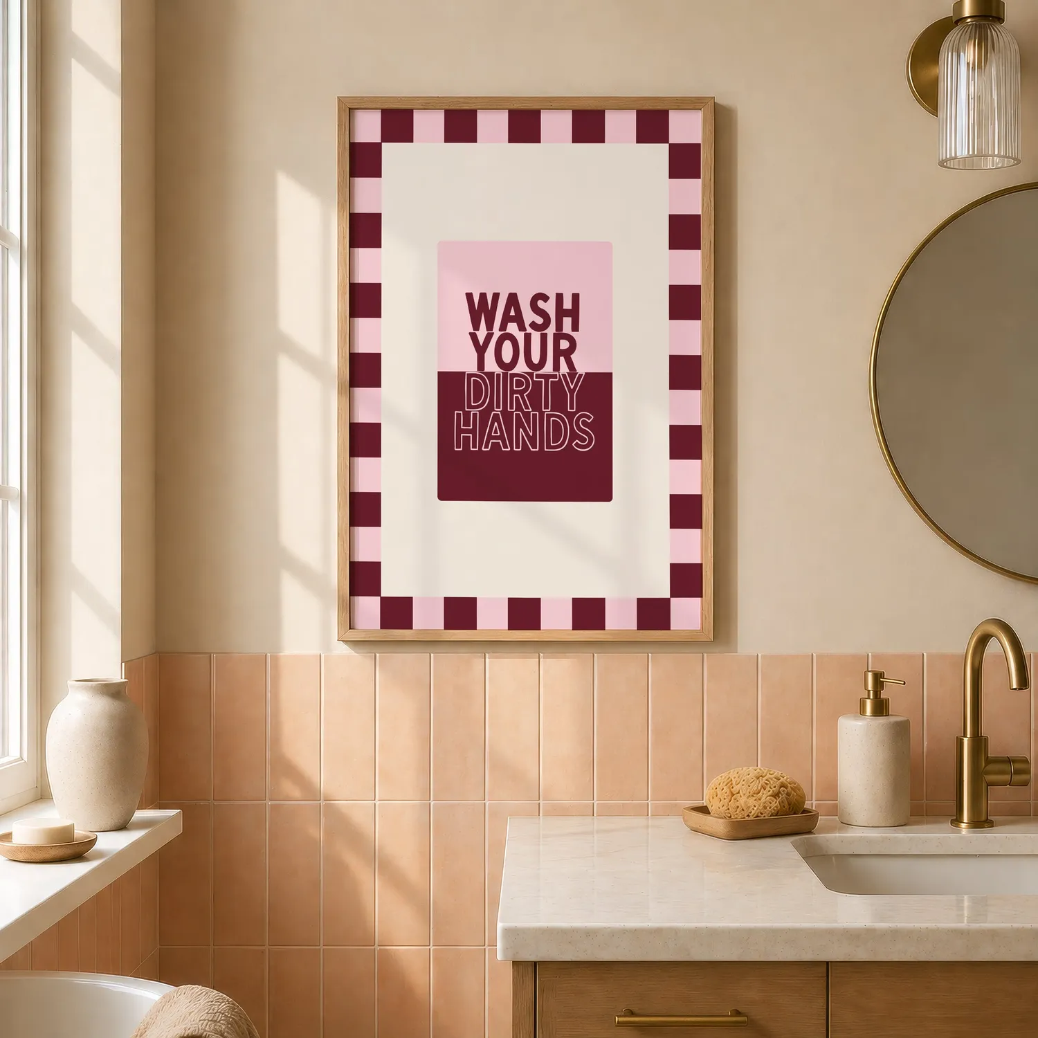 Maddison Ball Wash Your Dirty Hands affiche