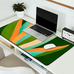 Society6 Colorful Agave Painted Cactus Illustration tapis de bureau