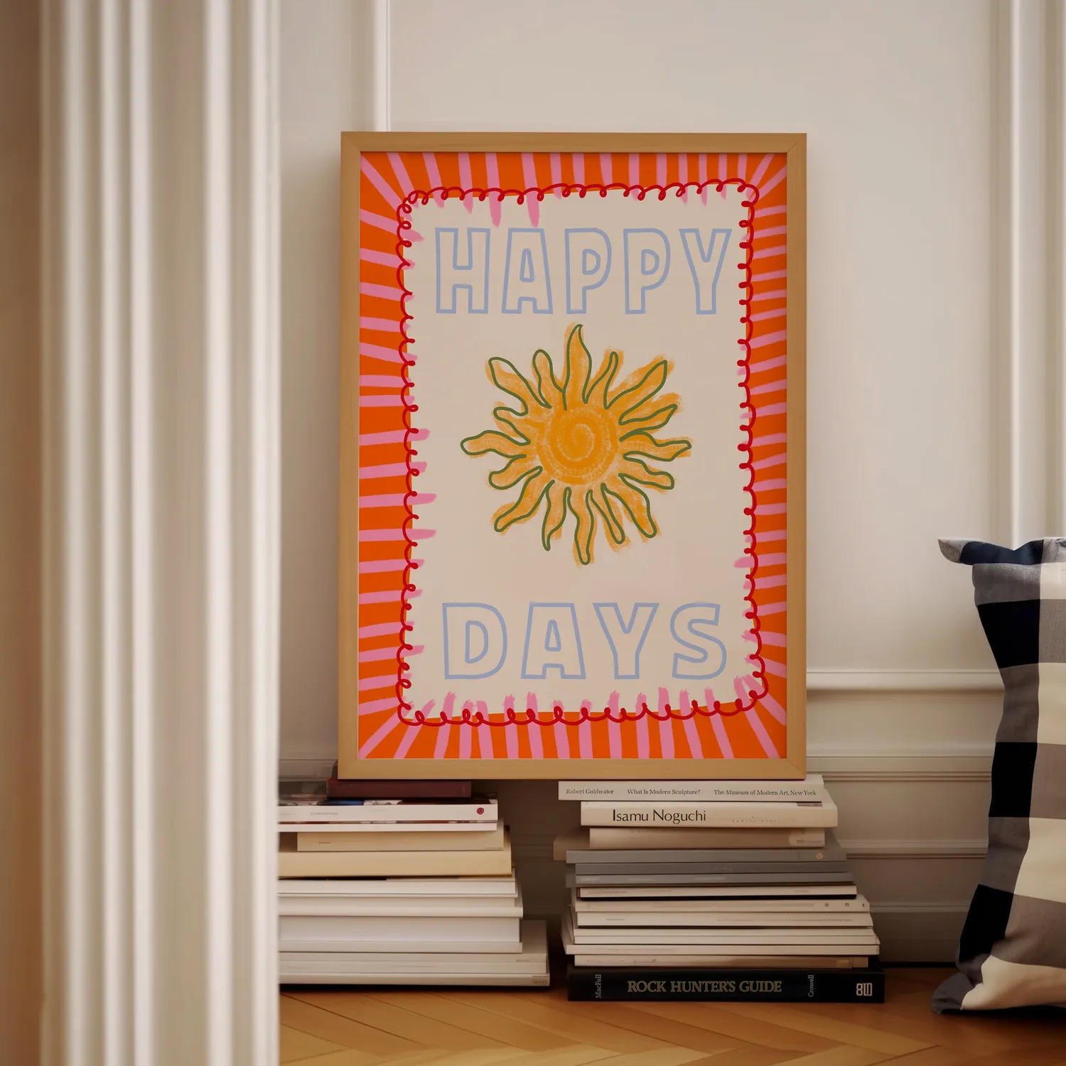Maddison Ball Happy Days affiche typographique