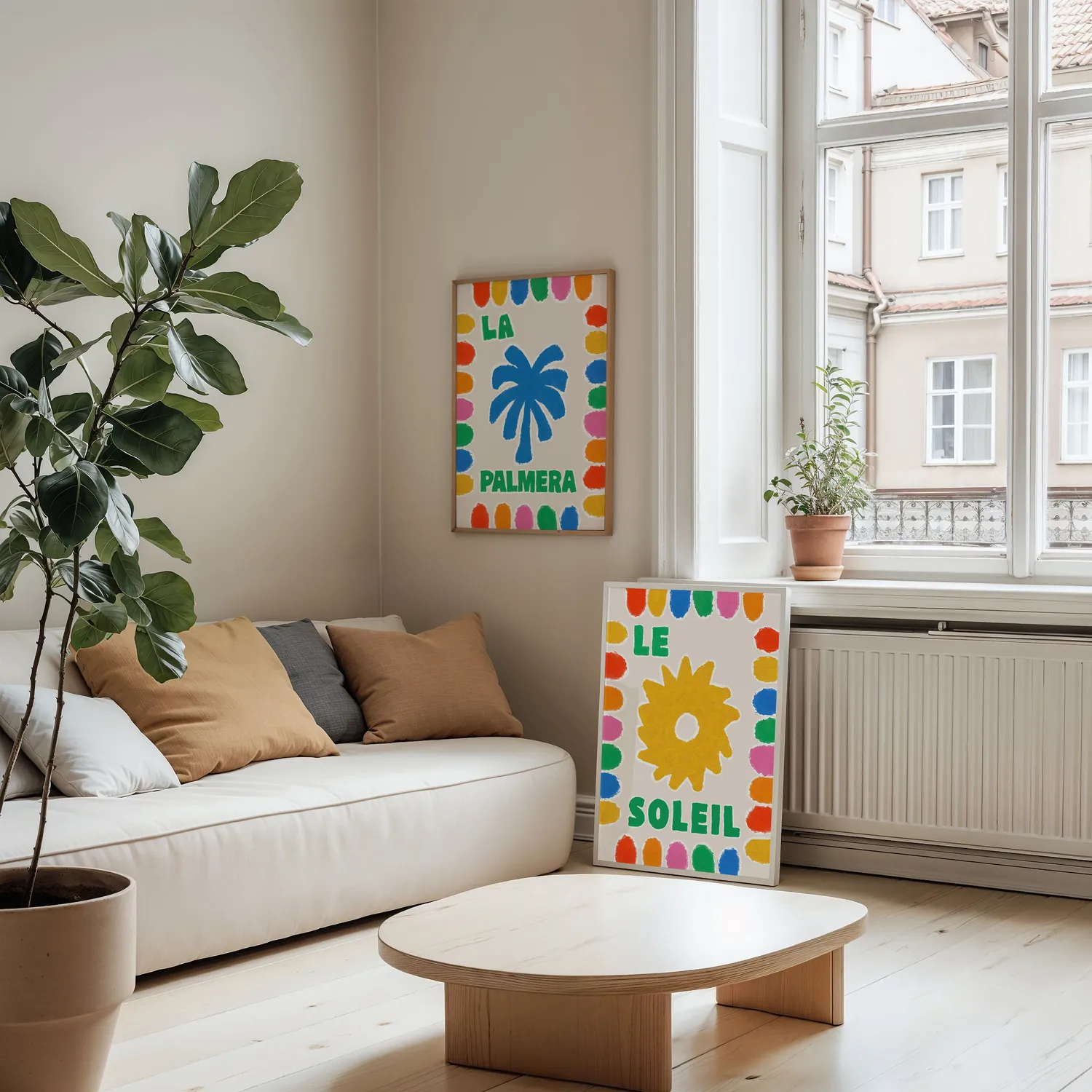 Maddison Ball La Palmera affiche palmier