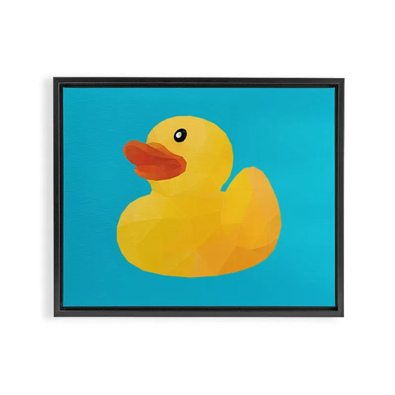 Society6 Rubber Duck tableau toile