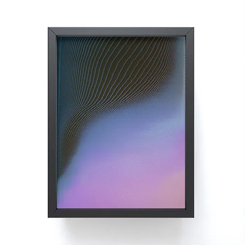 Society6 Ever So Slightly mini affiche tons sombres