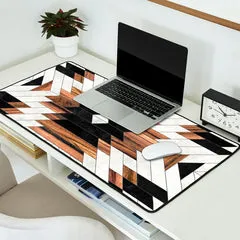 Society6 Urban Tribal Pattern No.5 Aztec tapis de bureau bois