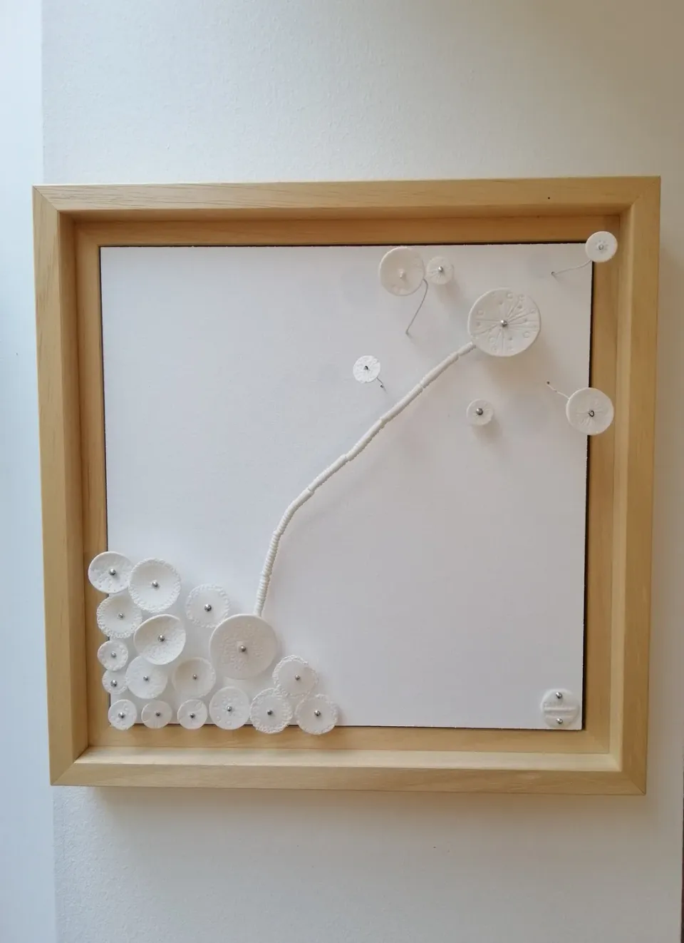 Sandrine Ramona Indépendance tableau en porcelaine 30,5 cm