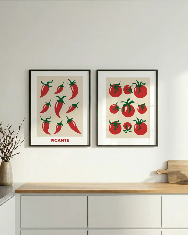 Any Image Red Tomatoes toile encadrée