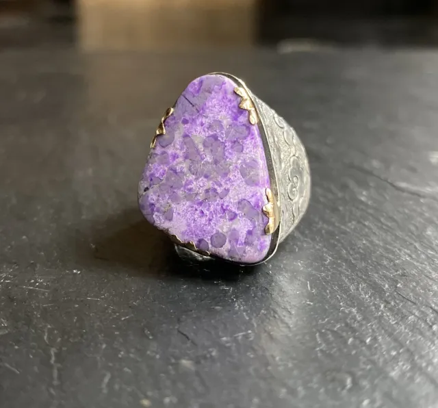 Galerie Kara Lilas bague argent sugilite