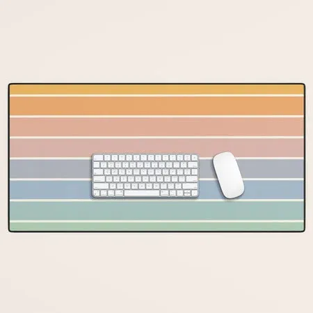 Society6 Gradient Arch XIII tapis bureau rétro