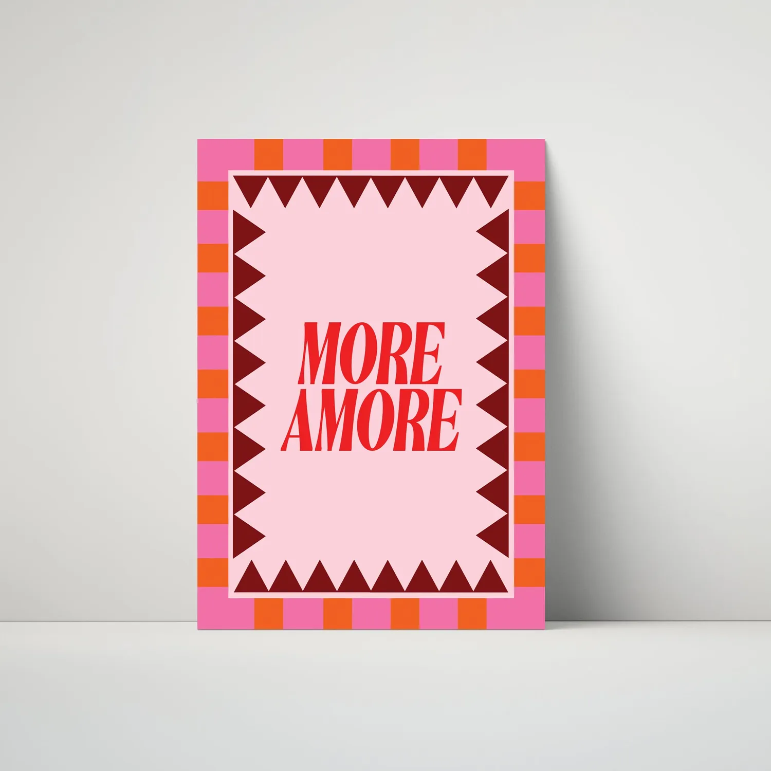 Maddison Ball More Amour affiche typographique