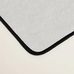 Society6 Soft Shapes IV tapis de bureau feuilles vertes