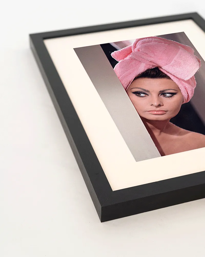 Any Image Liv Corday Sophia Loren in Arabesque affiche encadrée