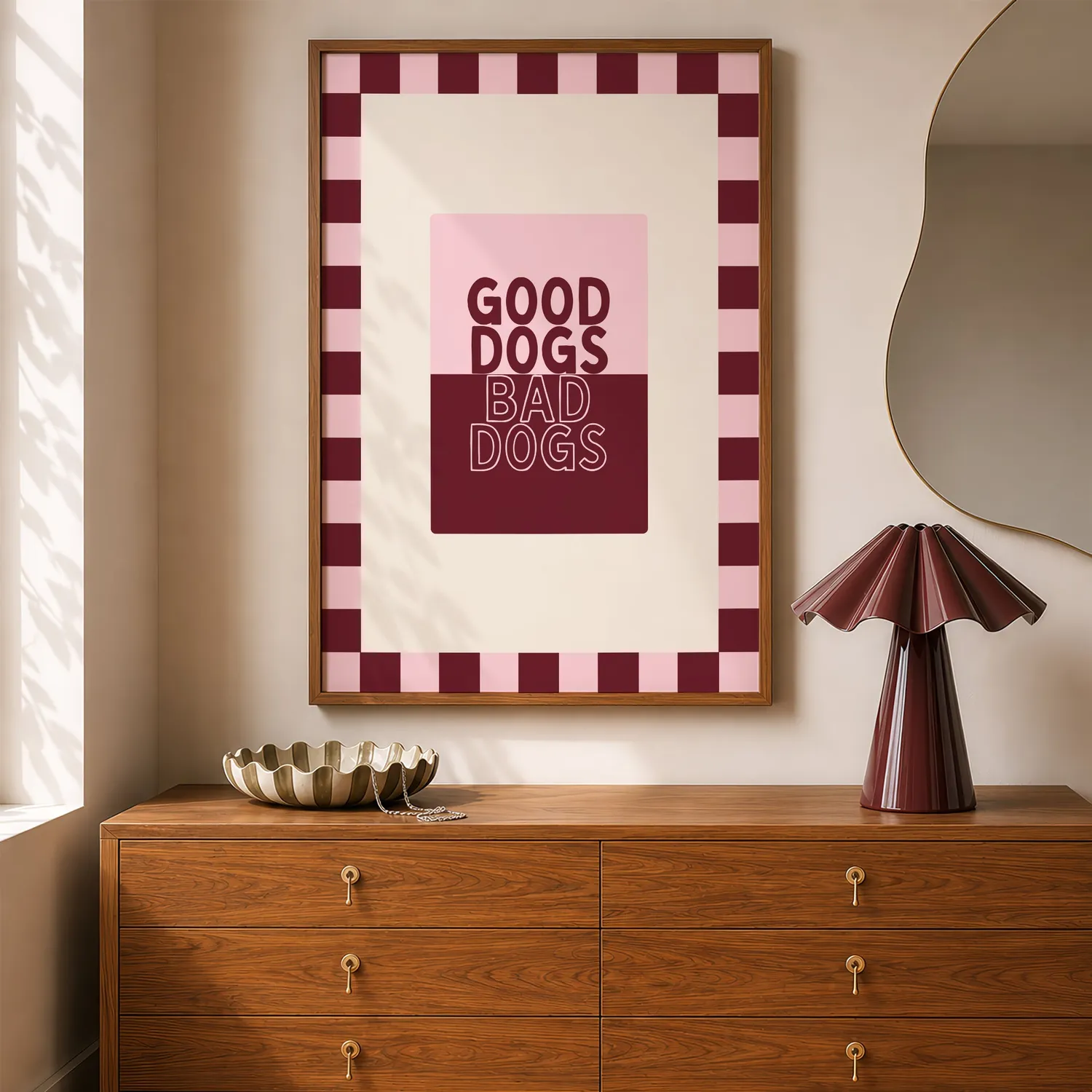 Maddison Ball Good Dogs Bad Dogs affiche chiens