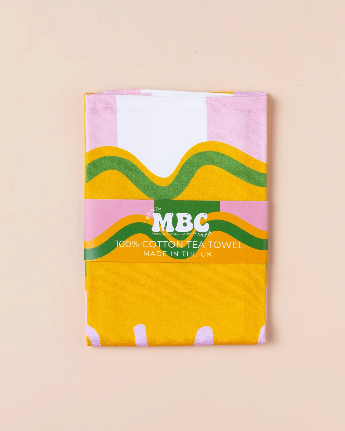 Maddison Ball Ciao Bella torchon cuisine coton 68x45