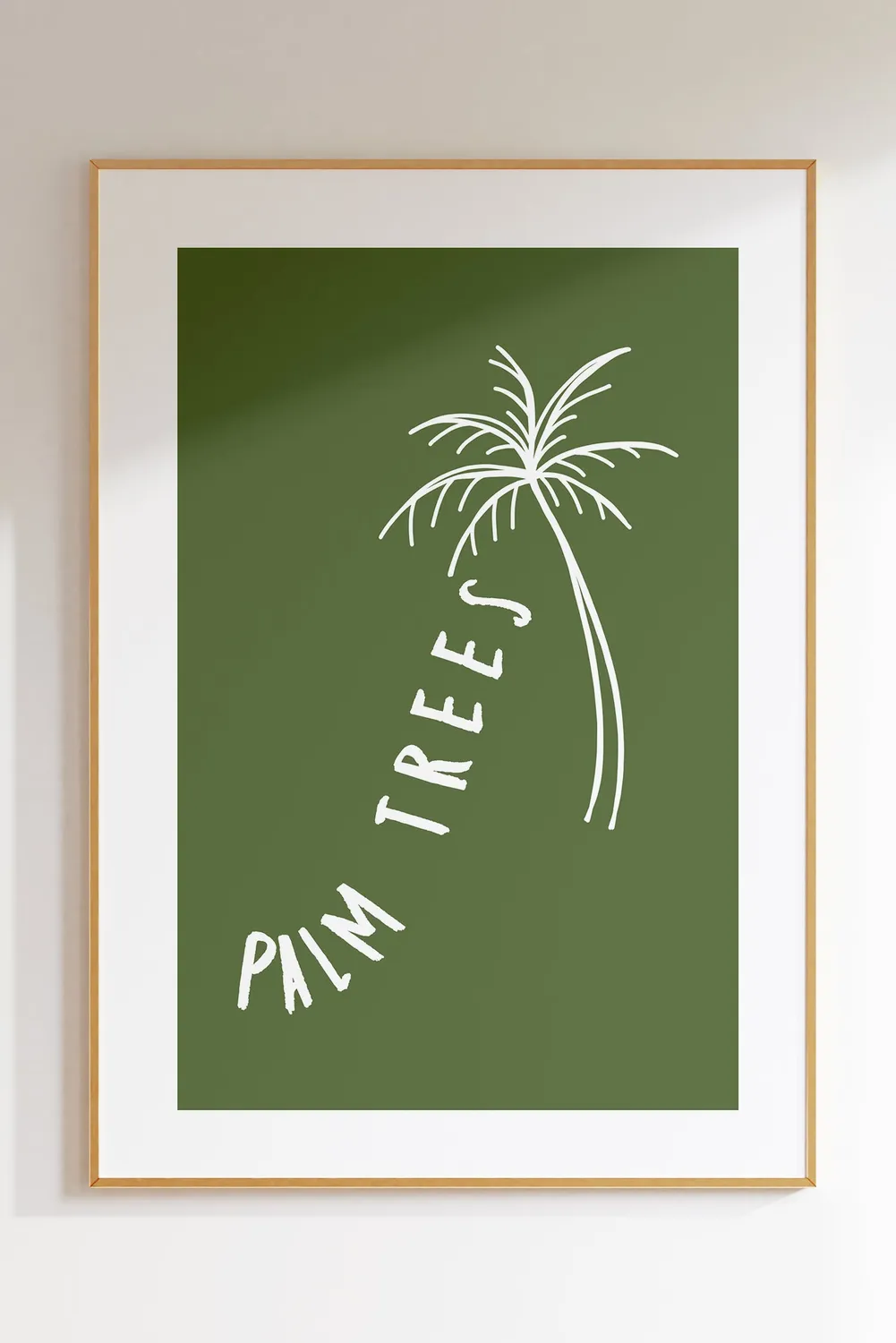 Maddison Ball Palm Trees affiche papier mat palmiers