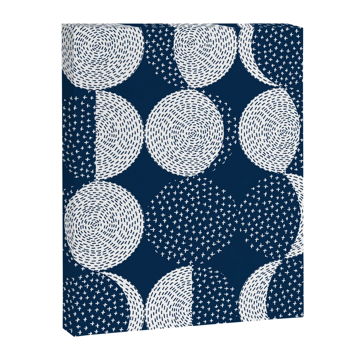 Society6 Moon Phases toile phases de lune indigo