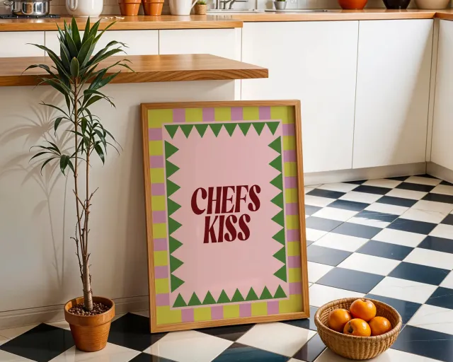 Maddison Ball Chefs Kiss affiche cuisine