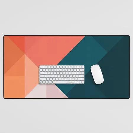 Society6 Geometric 1708 tapis de bureau géométrique
