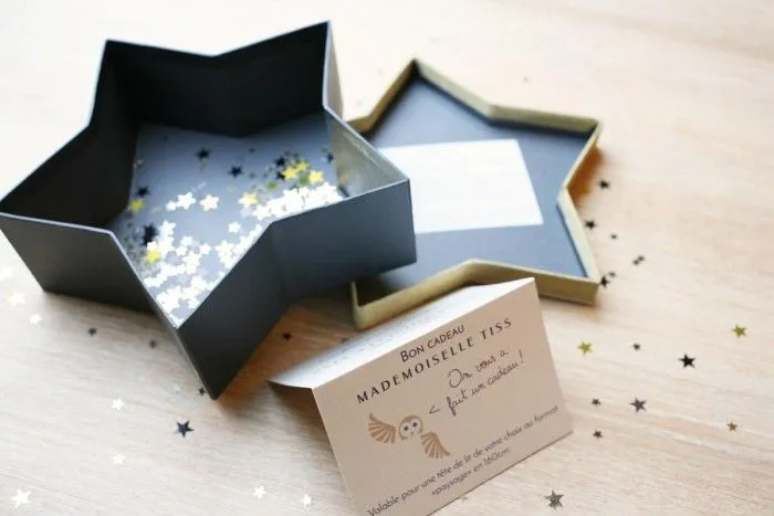 Mademoiselle Tiss Box Cadeau tête de lit