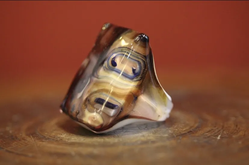 Galerie Kara bague verre Murano fait main