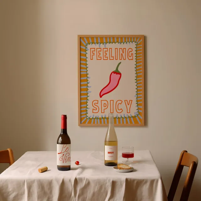 Maddison Ball Feeling Spicy affiche cuisine