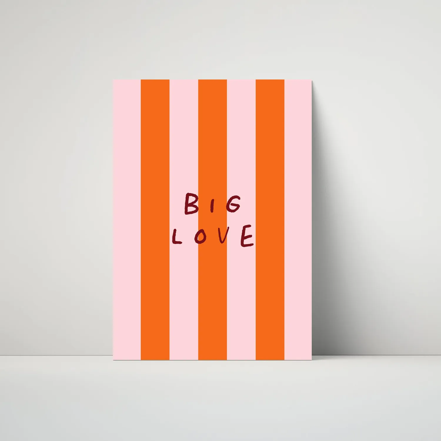 Maddison Ball Big Love affiche positive papier mat