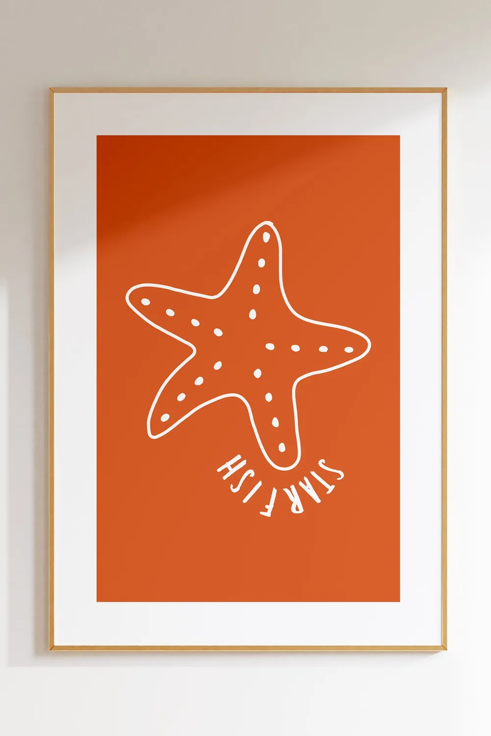 Maddison Ball Starfish affiche tropicale