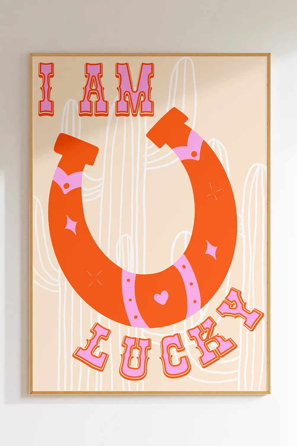 Maddison Ball I Am Lucky affiche cowgirl mate