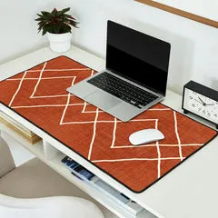 Society6 Nudo in Rust tapis de bureau grand rouille