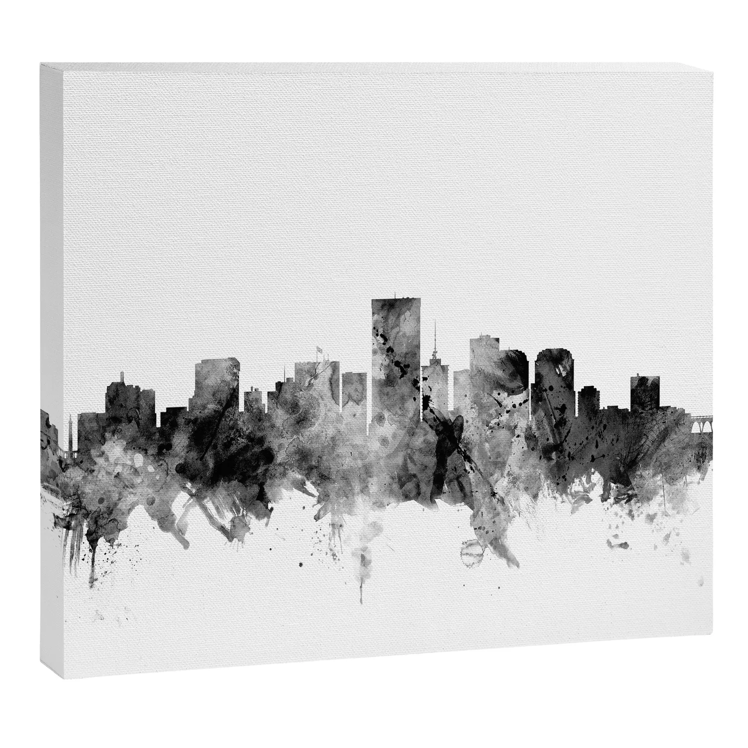 Society6 Richmond Virginia Skyline toile