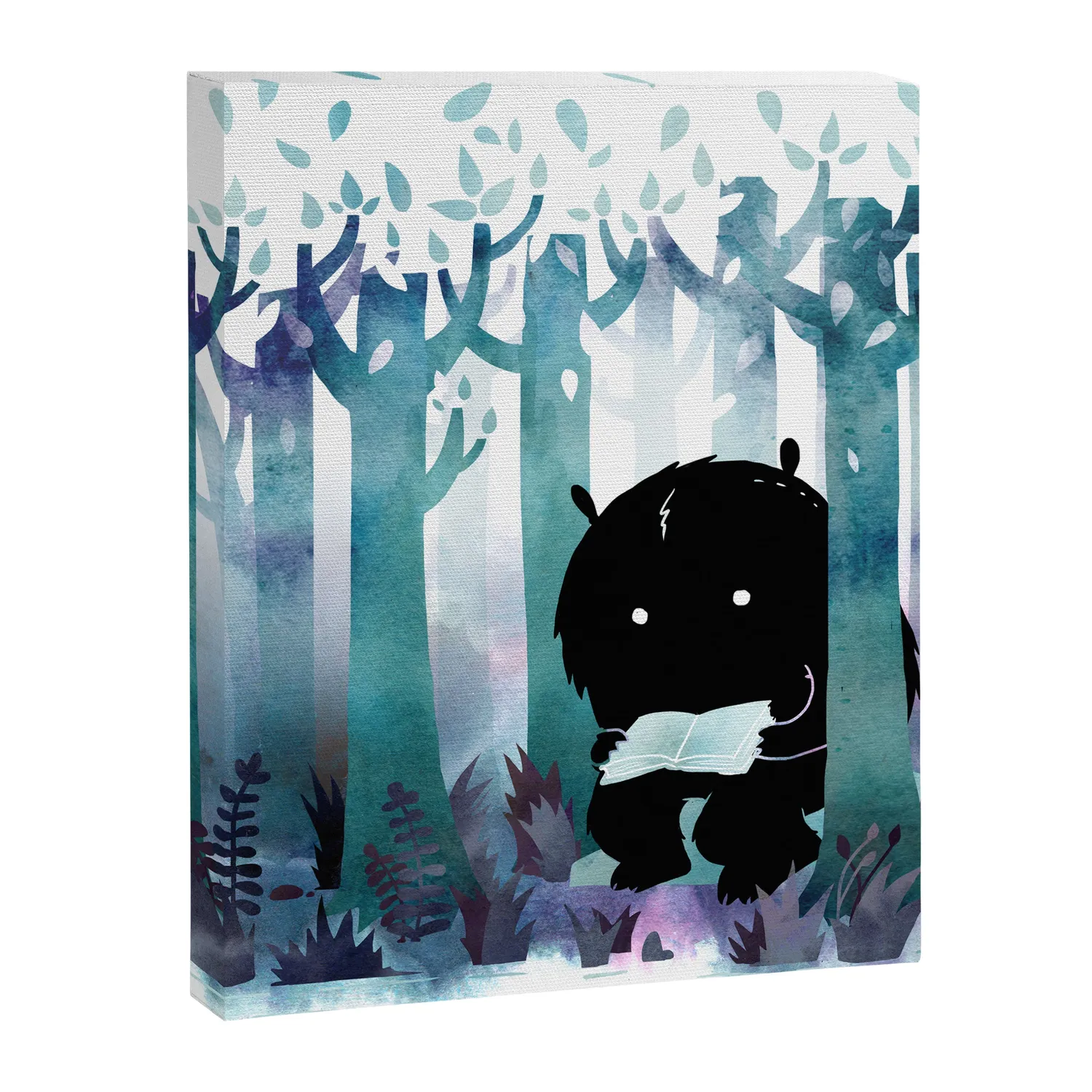 Society6 A Quiet Spot toile sans cadre lecture