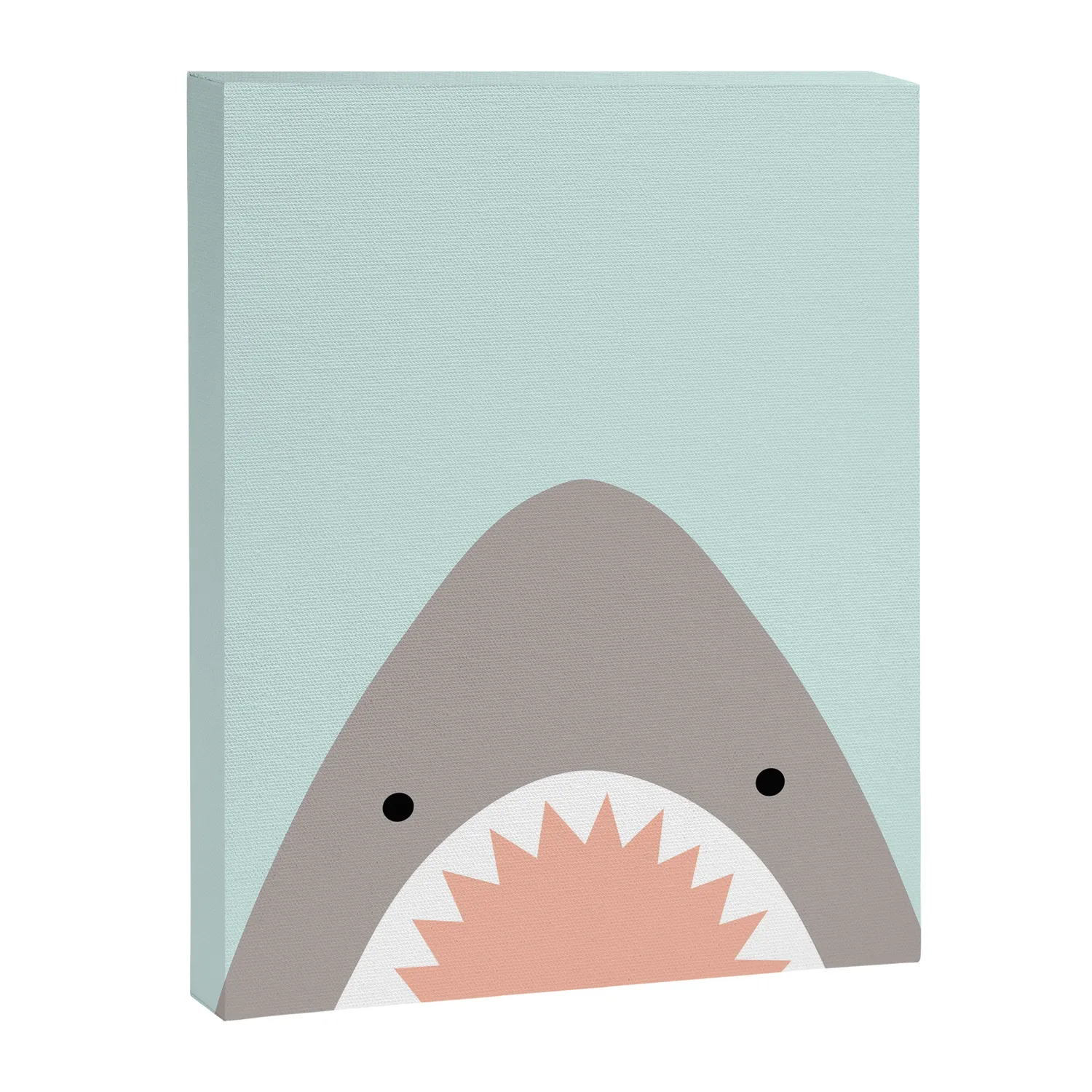 Society6 shark attack toile imprimée