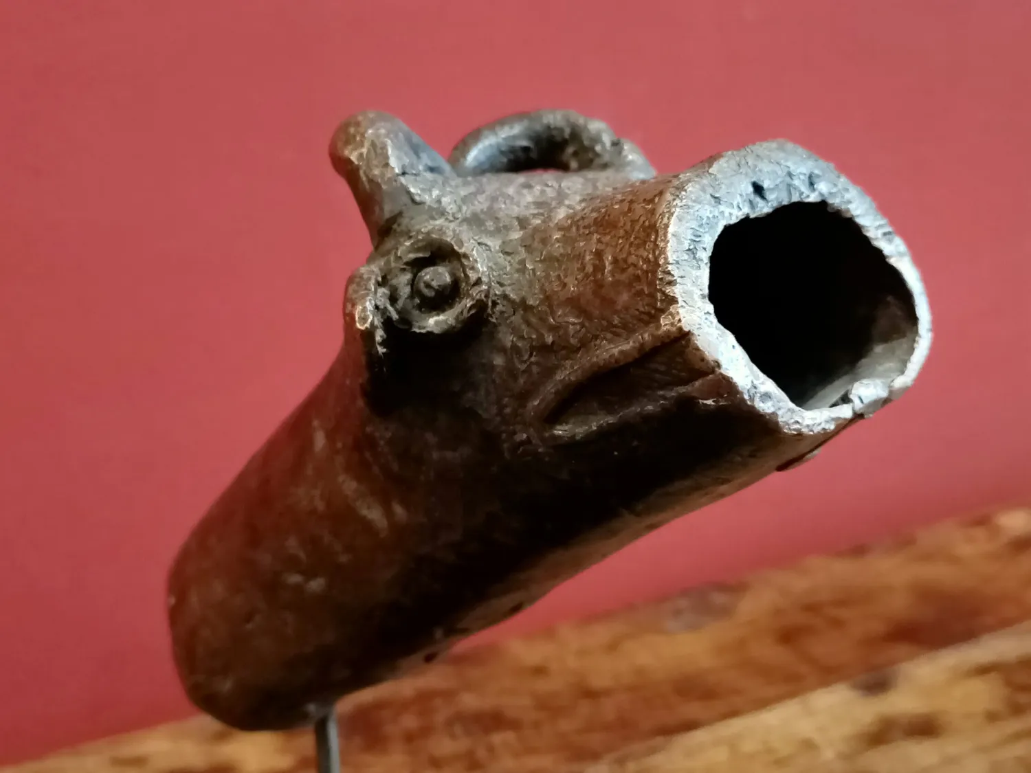 Galerie Kara Bouche de fontaine cuivre Népal artisanale