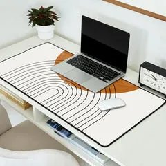 Society6 Arch III tapis de bureau terracotta