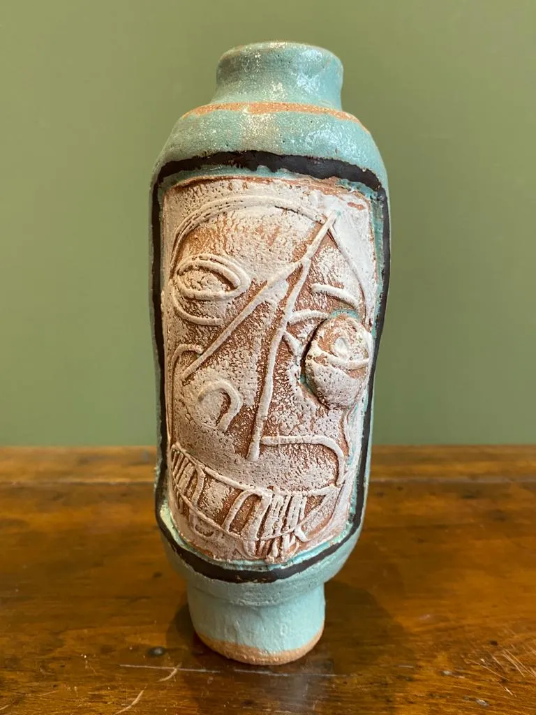 Galerie Kara Les Transfigurés vase grès engobe fait main