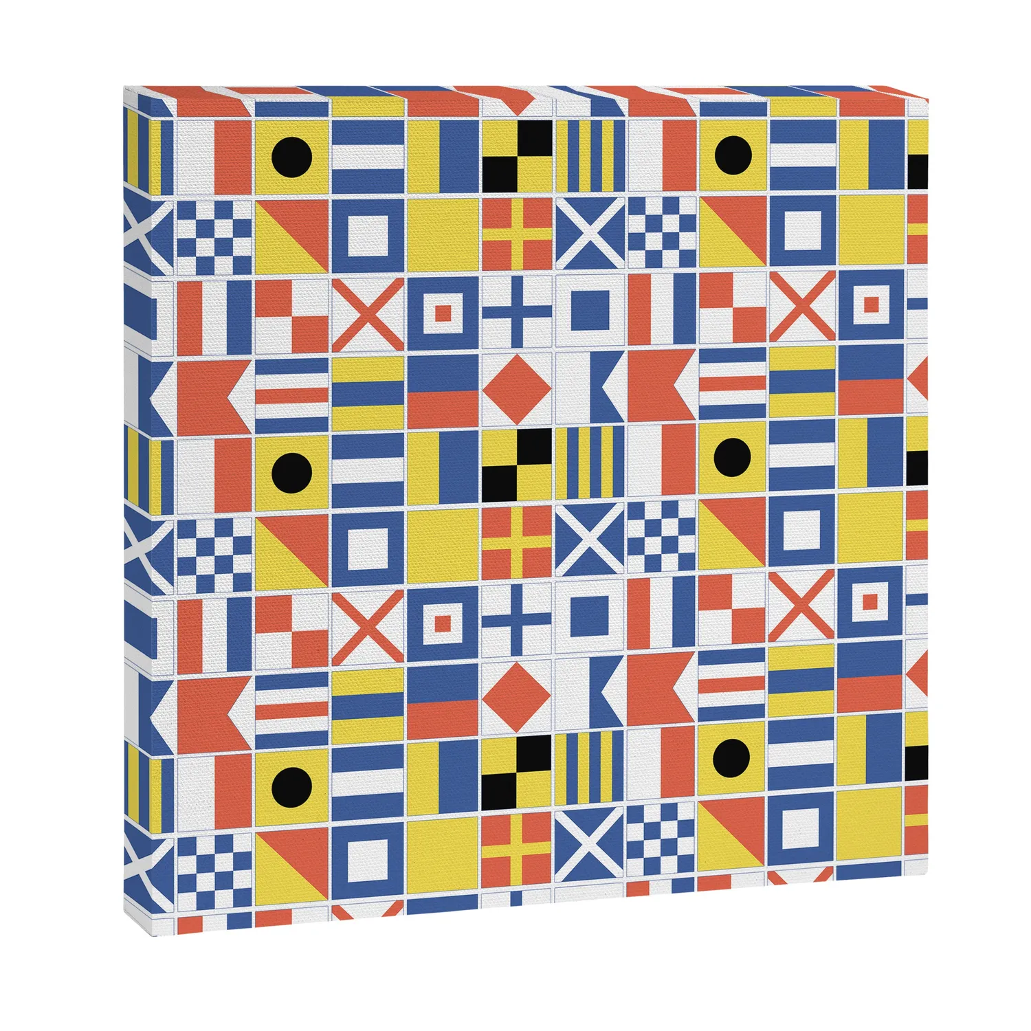 Society6 Nautical Flags toile pavillons