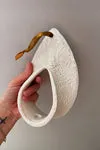 Biankaléone Porte-fleur goutte de dentelle décoration murale