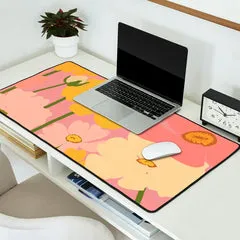 Society6 Flower Market Ranunculus #2 tapis de bureau floral