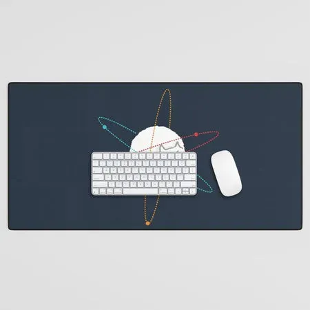 Society6 Cat-ion tapis de bureau chat cosmique