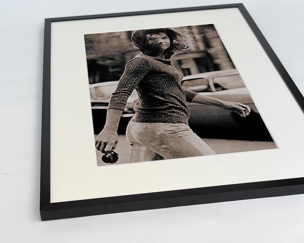 Any Image Wind Blown Jackie Kennedy photo encadrée 60x80