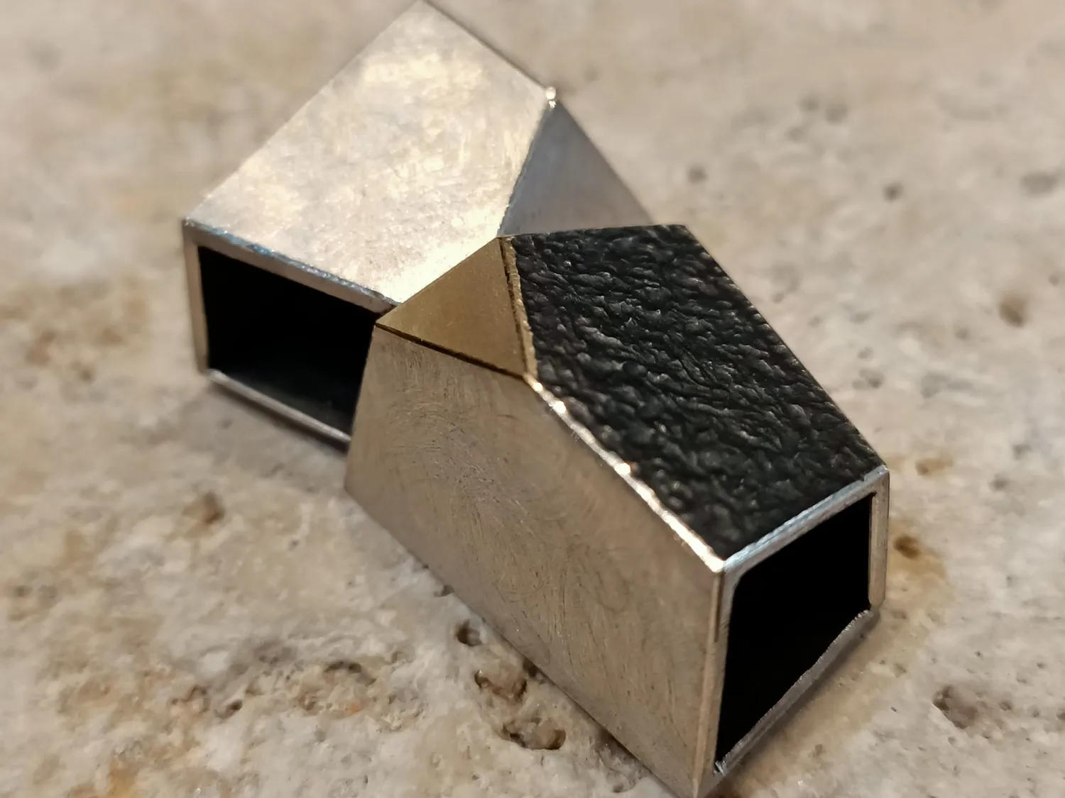 Galerie Kara pendentif Atelier Gilmar argent 925 et or 18 carats