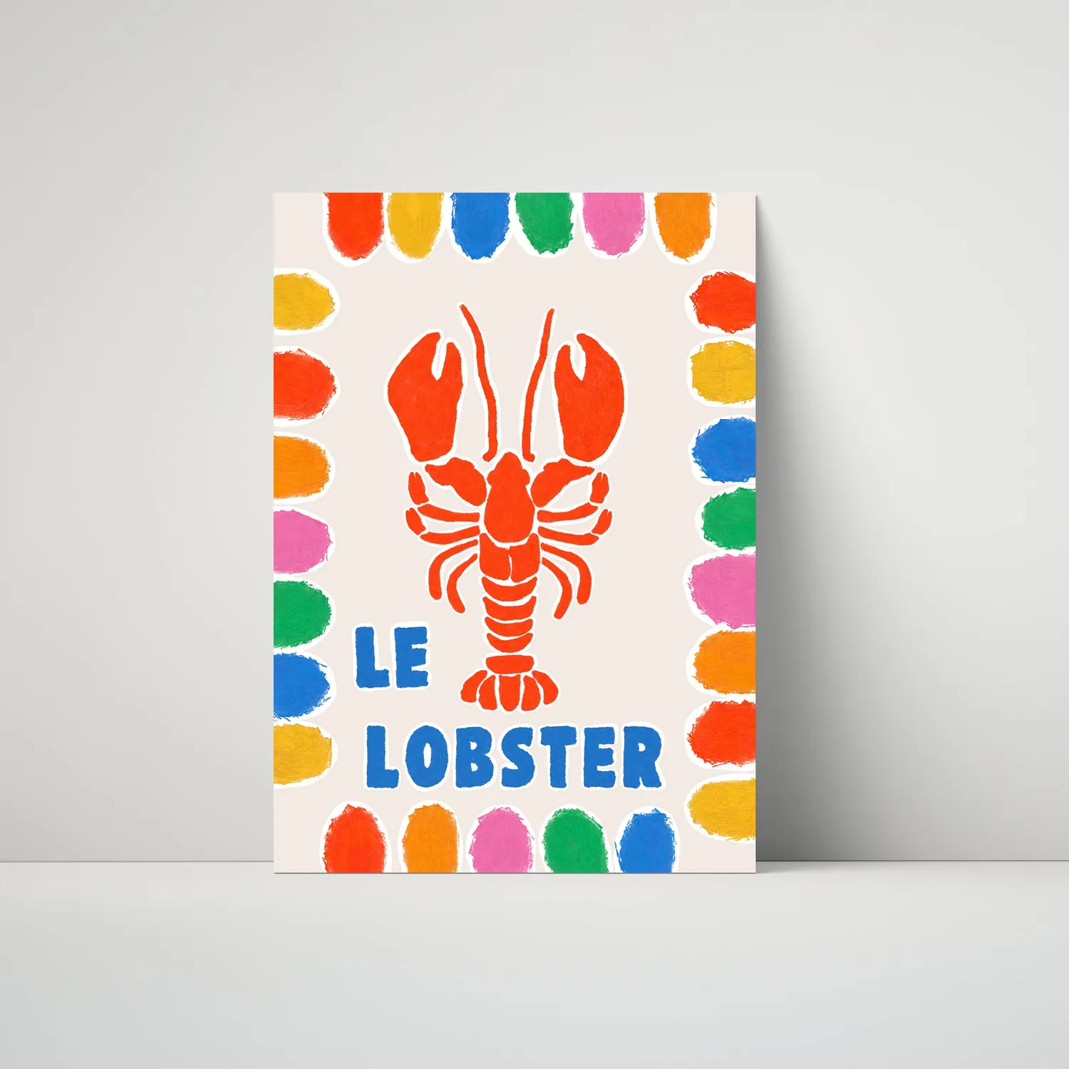 Maddison Ball Le Lobster affiche homard