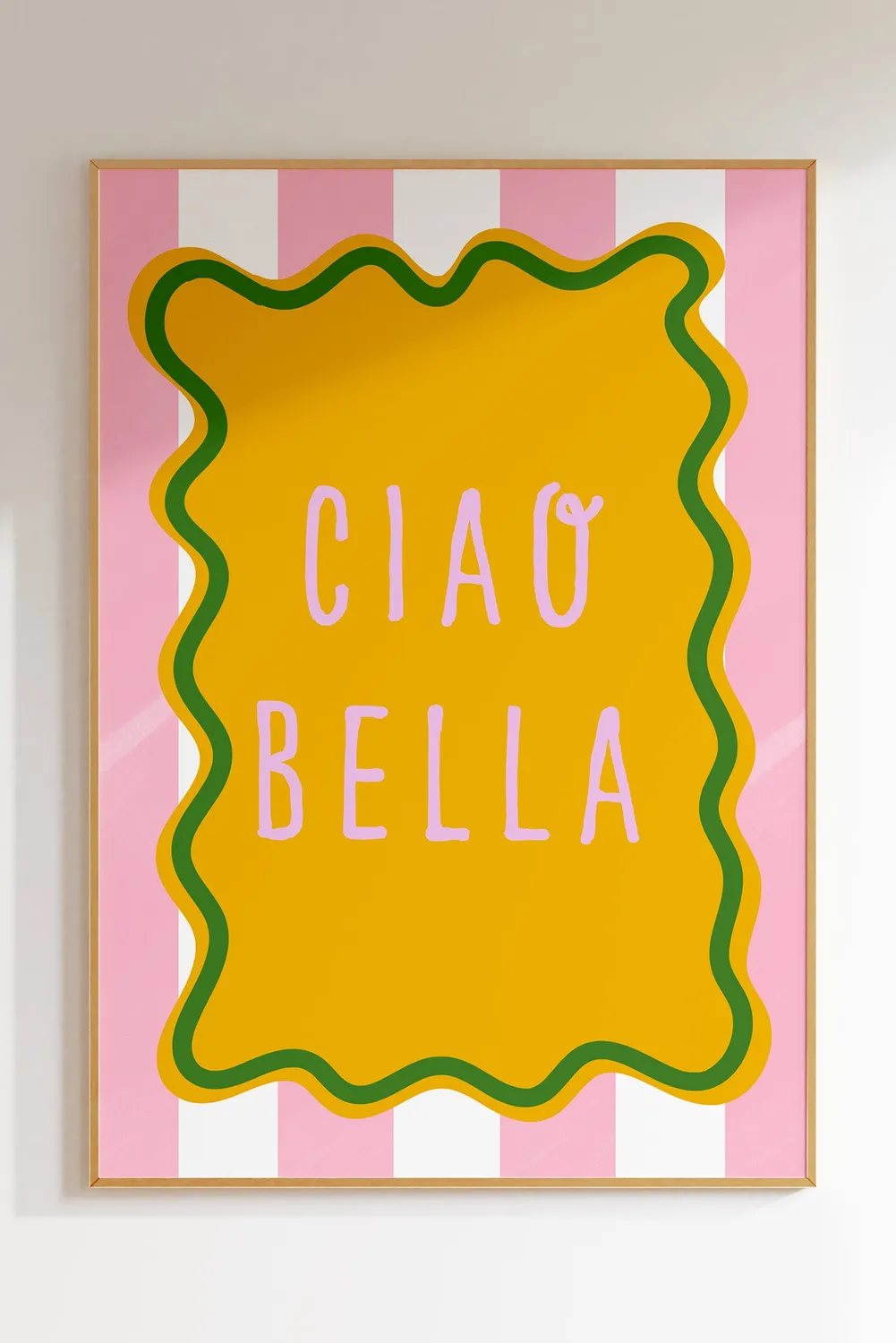 Maddison Ball Ciao Bella Border affiche cuisine