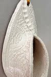 Biankaléone Porte-fleur goutte de dentelle décoration murale