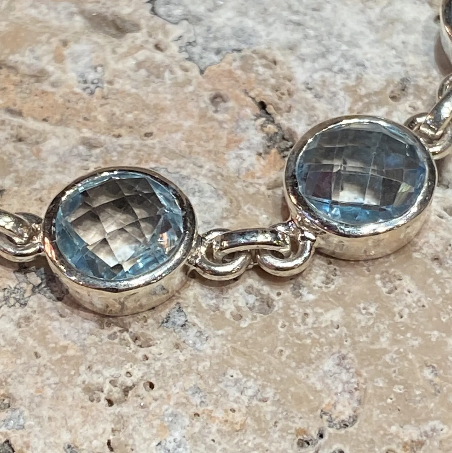 Galerie Kara Bulles bracelet topaze argent sterling